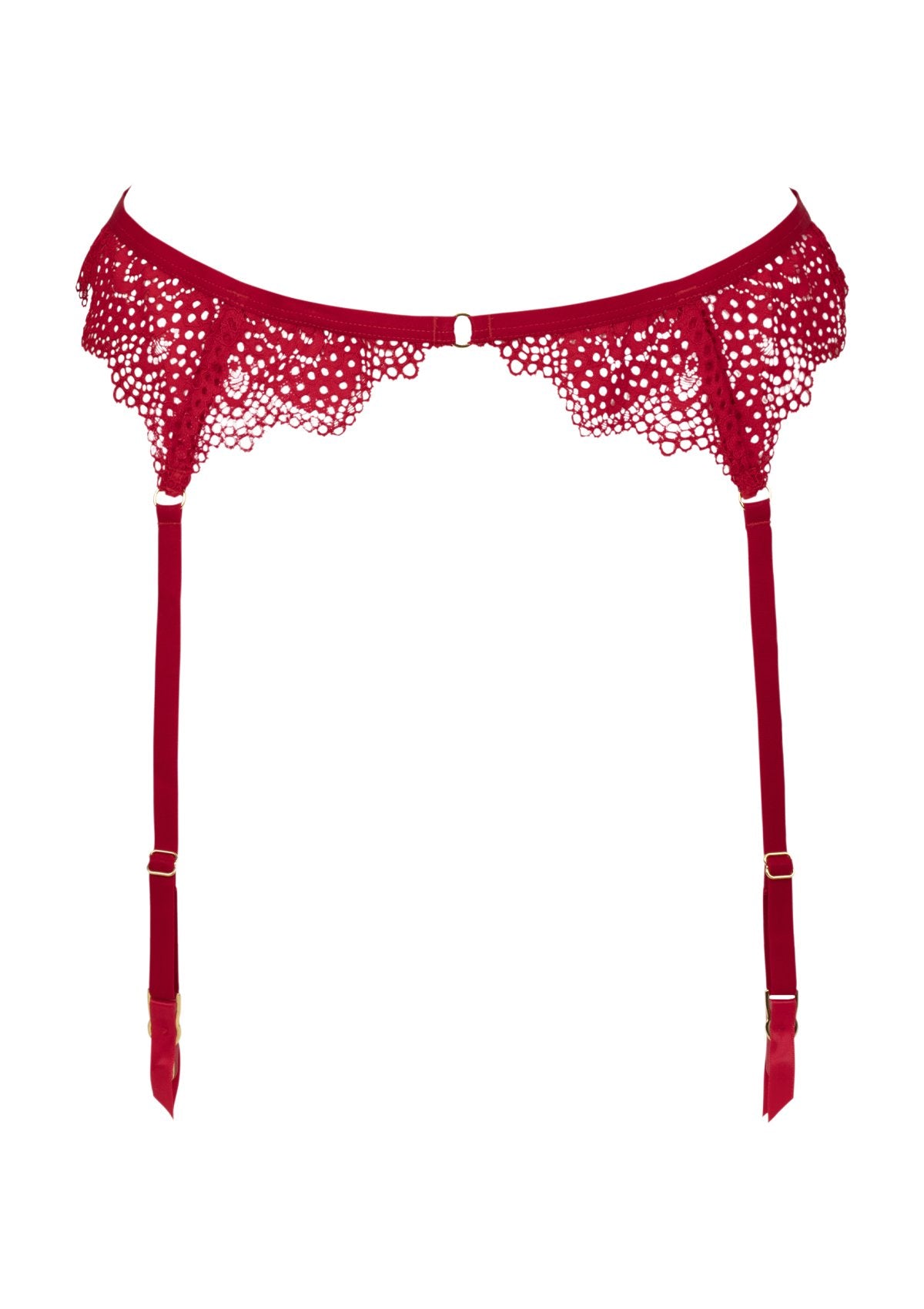 Nommée Désir Rouge Garter Belt